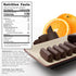 7 OZ Snackathon Dark Chocolate Orange Sticks, Resealable Bag, Soft Chewy Orange Jelly Centers Covered In Rich Dark