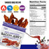 24g (2 Smoked BBQ Bacon Jerky, Protein Per Bag, Tender & Easy to Chew Fully Cooked Bacon, USA Made High Protein