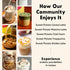 KimlyParc 10 oz (10 Korean Sweet Potato Latte Mix, Real Goguma Powder, Allulose Sweetened, Vegan, Caffeine Free, Dairy