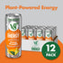 V8 11.5 oz (12 Pack) +Energy Sparkling Orange Pineapple Juice Energy Drink, fl Can