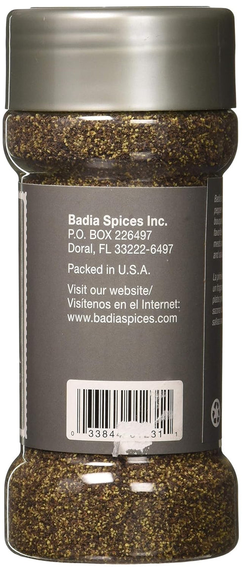 Badia Ground Black Pepper, 6 Ounce