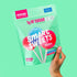 SmartSweets Lollipops - 3oz, Blue Raspberry & Watermelon Flavors, Low Sugar Hard Candy