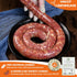 '-10M/32ft,36-38mm Natural Hog Sausage Casing, Edible Casings for Sausage Making, Grade A, Great for Snack Sticks