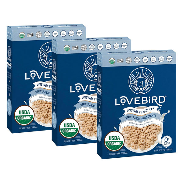 Lovebird Organic Cereal That Actually Tastes Good - 100% Real Food &