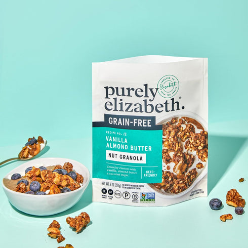 Pack, (3ct, 8oz Purley Elizabeth Keto Granola Best Sellers Variety Made with Nuts and Seeds, Grain-Free, Gluten-Free