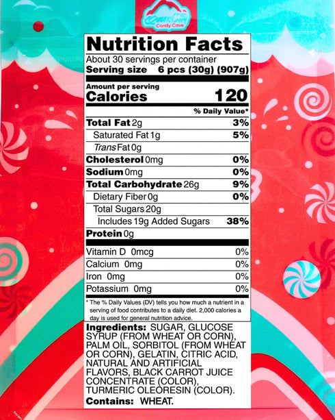 (2 Assorted Mamba Candy Bulk Fruit Chews - Juicy Strawberry, Raspberry, and Orange Flavored Mambas Fruit Chews, by