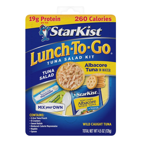 StarKist Lunch-To-Go Albacore Mix Your Own Tuna Salad, 4.5 Ounce Kit, 1