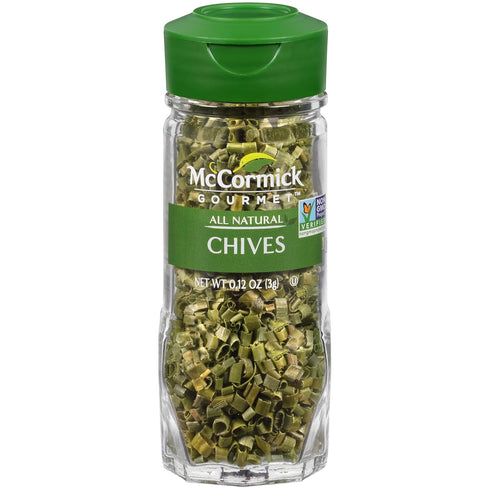 McCormick Gourmet All Natural Chives, 0.12 Oz Seasoning