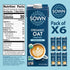 32oz (Pack 6) SOWN Organic Oat Creamer Vanilla - Barista Oat Milk Non Dairy Coffee Creamer - Plant Based, Dairy-Free