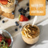 7g 12oz Oatsome Organic Overnight Oats with Chia, Flax, & Hemp, Gluten-Free Oatmeal with of Protein, Bag