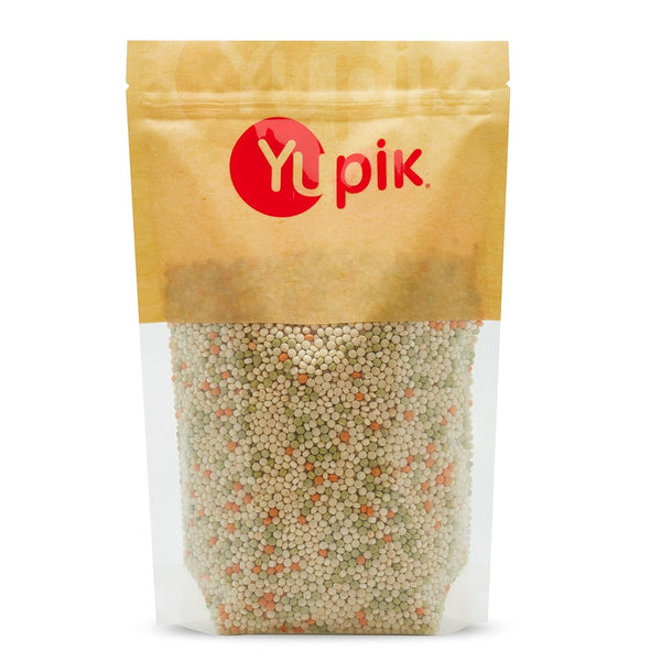 Yupik Toasted Pearl Tricolor Couscous, 2.2 lb (35.2 oz), Vegan, Kosher, Nutty