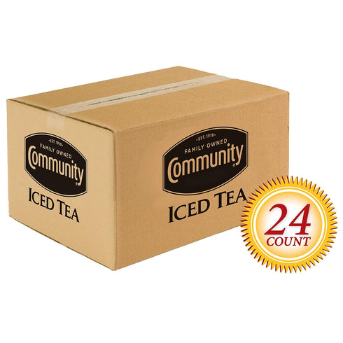 Community Packs 3 Commercial 24 Count (Pack 1) Coffee Pre-Measured Iced Tea Filter for Gallon Urns