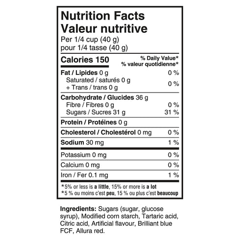 Maynards Bassetts 150g/5.25 oz., Maynards Sour Patch Kids, Berries, Candy, Imported from Canada)