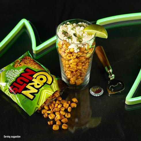 Packs 7 (Pack 12) CORN NUTS Mexican Street Corn Flavored Corn Kernels, Crunchy Corn Snacks, Snack Box, Variety Food