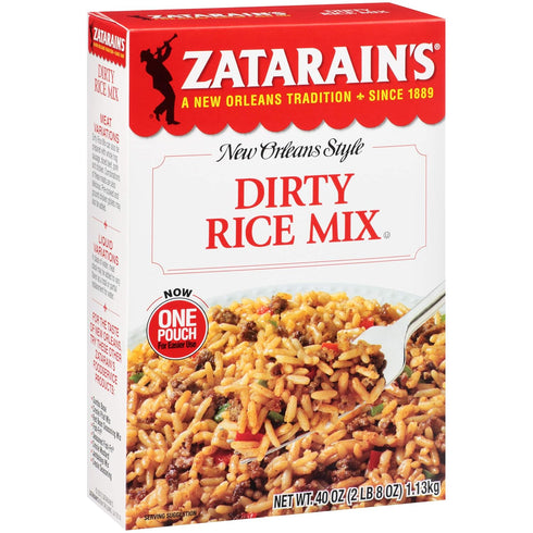 Zatarain's Dirty Rice Mix, 40 oz - One 40 Ounce Box of
