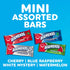 Pack, 5 Airheads Mini Candy Bars, Taffy Variety Individually Wrapped Bulk Candy, Six Assorted Fruit Flavors