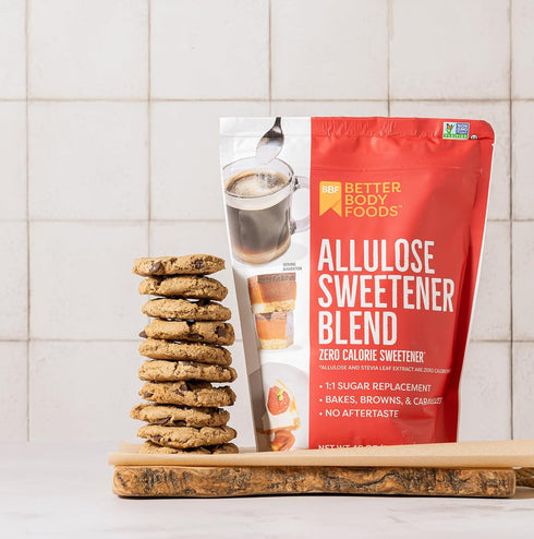 3 LB 1:1 BetterBody Foods Allulose Sweetener Bag - Zero Calorie, Non-GMO & Gluten -Free, Sugar Replacement with No