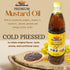 33.8 (1 100% Rani Mustard Oil (Kachi Ghani) Ounce Liter) NON-GMO | Gluten Free | Vegan | Natural | Kosher