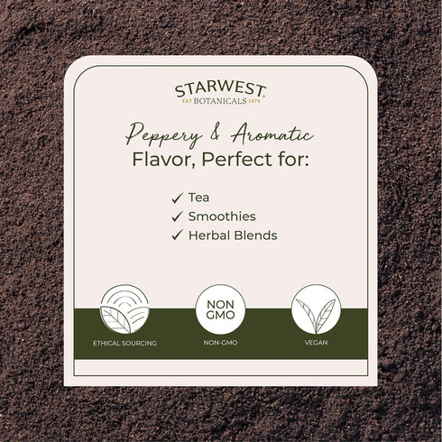 1 lb Starwest Botanicals Chaste Tree Berries Powder Organic - Dried Herb for Chasteberry Tea, Vitex Agnus Castus