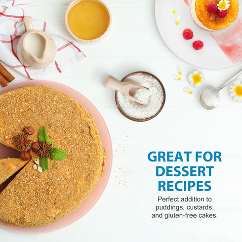 14 (Pack 2), Soeos Tapioca Flour Starch, Ounce of All Natural Tapioca Starch for Baking, Cooking & Boba Pearls