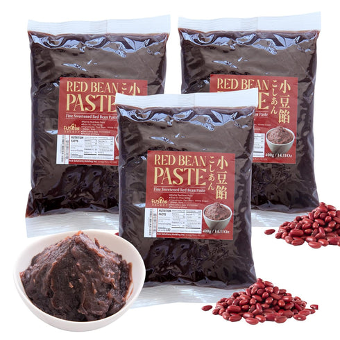 Fusion Select 3 Packs Red Bean Paste - Fine Sweetened Adzuki Bean