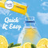 120 Pack, 4 30 On-the-Go-Packets Crystal Light Lemonade Naturally Flavored with other natural flavor Powdered Drink