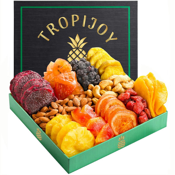 Dried Fruit Gift Basket 11 Tropical Flavor Exotic Dried Fruit Basket Gift