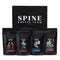 Spine Coffee Club LLC 4-Pack Gourmet Coffee Sampler Gift Box Set with