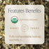 15 Count (Pack 1) Rishi Tea Lavender Mint Herbal Tea - Organic, Caffeine Free Sachet Bags, Calming Lavender