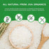 10 LB (10 Organic Sona Masoori Rice Premium Quality - India Origin, Short Grain Rice, All Natural & Non-GMO - by Jiva