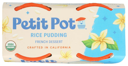 8 OZ PETIT POT Organic French Rice Pudding