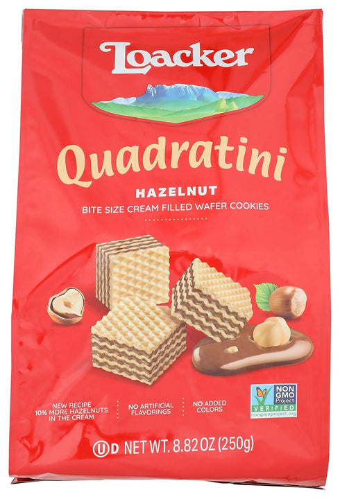 Loacker, Wafer Minis Hazelnut, 8.82 Ounce