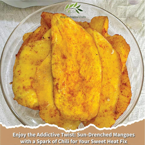 14 oz CHAVI Dried Chili Mango | | No Added Sugars | Naturally Sweet | Healthy sinple Ingredients Superfood - Family