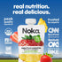 4.22 oz, 24 Count Noka Superfood Fruit Smoothie Pouches, Strawberry Pineapple, Healthy Snacks with Flax Seed, Prebiotic