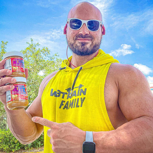 Professor Nutz 30 (12.41 Oz, Organic Peanut Butter- Low Calorie, Nut Butter, Natural Peanut Butter, Natural Fiber