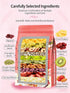 WEIJUEJIYI 400g/14.1oz Yogurt Nut Baked Cereal, Crunchy Breakfast Cereal with Freeze-Dried Yogurt Cubes, Dried Fruits