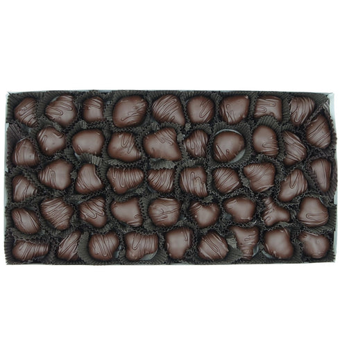2 Philadelphia Candies Handmade California Almond Clusters, Dark Chocolate Covered Pound Gift Box