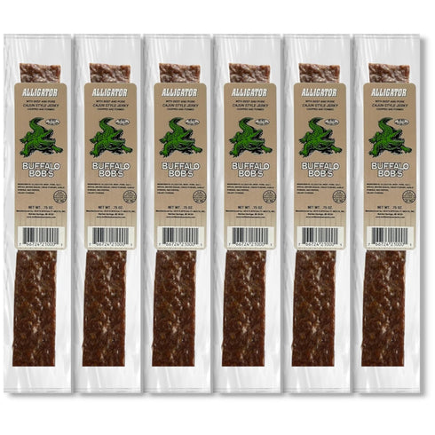 Buffalo Bob's Jerky (6 Pack) - Alligator-Cajun