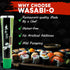 (1.52 Oz) (2.2 Oz) Wasabi-O Wasabi Paste & Hot Sauce Bundle - Real Japanese Condiments - Organic, Vegan, Gluten-Free