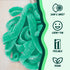 2.5 lb 1985, Sour Power Green Apple Candy Belts, Bulk Tub Resealable, Vegan Sour Candy Since Soft Chewy Sweet Tart