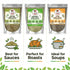 (3-Pack), Pack, Rosemary, Thyme and Oregano All Natural, Whole Leaf, Non-GMO, Dried Herb Variety Use For Seasoning