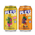 PLEZi FiZZ Stawberry Lemonade & Orange Mango Sparkling Juice Bundle No Added