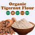 3.5 Food to Live Organic Tigernut Flour, Pounds Nut-Free, High Fiber, Low Carb, Ideal for Baking and Smoothies, Keto