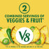 V8 100% 8 oz (24 Pack) Pineapple Jalapeno Fruit and Vegetable Juice, fl Can