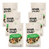 Snak Club Protein Power Snack Mix with Peanuts, Roasted Edamame, Dried Cranberries,