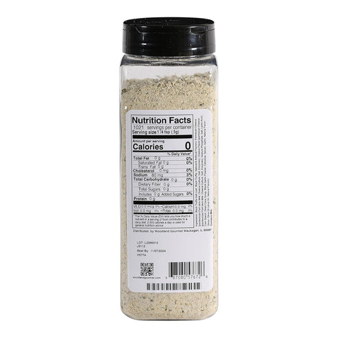 18 oz Truffle Parmesan & Black Garlic Seasoning, Gourmet Finishing Cheese Blend with Black Truffle Salt & Fermented