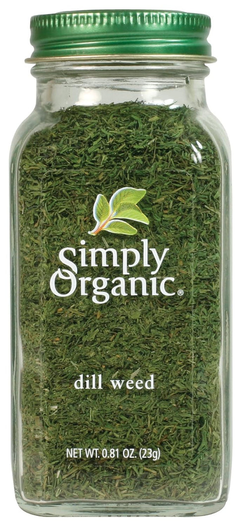 Simply Organic Dill Seed, 0.81 Ounce Bottle, Delicate Flavor for Salads and Fish