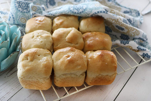 14.6 oz. Mom's Place "I Can't Believe These Aren't Wheat!" Gluten-Free Rolls/Bread Mix, Easy to Prepare, Vegan, Nut