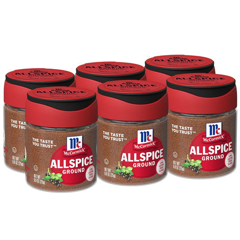McCormick Ground Allspice, 0.9 oz, Pack of 6