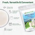 2 lbs Z Natural Foods Premium Whole Milk Powder - Powdered Milk for Baking, Cooking, Drinks - Dry Milk Powder